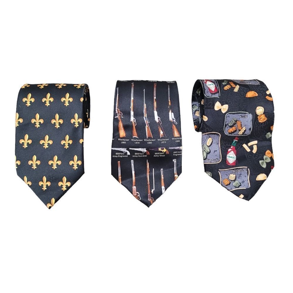 Bundle of three mens ties